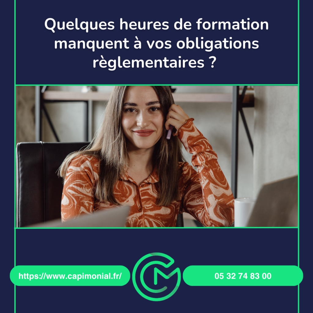 Quelques heures de formation manquent à vos obligations réglementaires ?